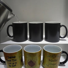 Magic Cup Hot Drink Cup Color Changing Harry Marauders Map Mischief Managed Wine Tea Cup Creative Gift Dropshipping