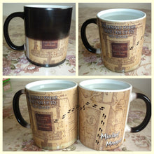 Magic Cup Hot Drink Cup Color Changing Harry Marauders Map Mischief Managed Wine Tea Cup Creative Gift Dropshipping