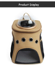 Fashion Travel Accessory Feather Space Capsule Transport Dog Bag for Small Puppy Chihuahua Pet Cat Carrier Backpack Crate Cage