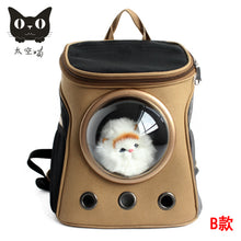 Fashion Travel Accessory Feather Space Capsule Transport Dog Bag for Small Puppy Chihuahua Pet Cat Carrier Backpack Crate Cage