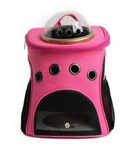 Fashion Travel Accessory Feather Space Capsule Transport Dog Bag for Small Puppy Chihuahua Pet Cat Carrier Backpack Crate Cage