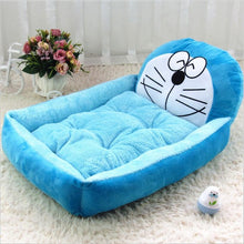 Various Size Large Dog Lounger Bed Kennel Mat Soft Fiber Pet Dog Puppy Warm Soft Bed House Product For Dog And Cat