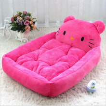 Various Size Large Dog Lounger Bed Kennel Mat Soft Fiber Pet Dog Puppy Warm Soft Bed House Product For Dog And Cat