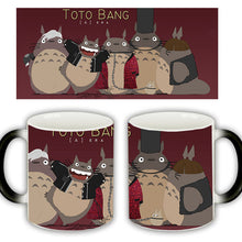 Useber New Anime Style Lovely Style  Miyazaki  Totoro  A Grade Ceramic Cup Discoloration Mugs 6 Kinds of Patterns To Choose From