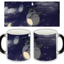 Useber New Anime Style Lovely Style  Miyazaki  Totoro  A Grade Ceramic Cup Discoloration Mugs 6 Kinds of Patterns To Choose From
