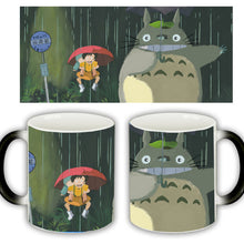 Useber New Anime Style Lovely Style  Miyazaki  Totoro  A Grade Ceramic Cup Discoloration Mugs 6 Kinds of Patterns To Choose From