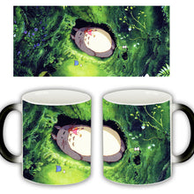 Useber New Anime Style Lovely Style  Miyazaki  Totoro  A Grade Ceramic Cup Discoloration Mugs 6 Kinds of Patterns To Choose From