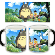 Useber New Anime Style Lovely Style  Miyazaki  Totoro  A Grade Ceramic Cup Discoloration Mugs 6 Kinds of Patterns To Choose From
